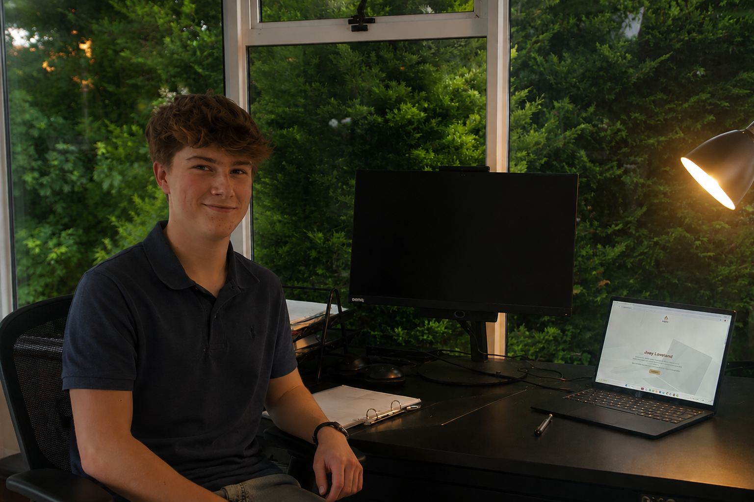 Joey Loveland, freelance web developer based in West Sussex